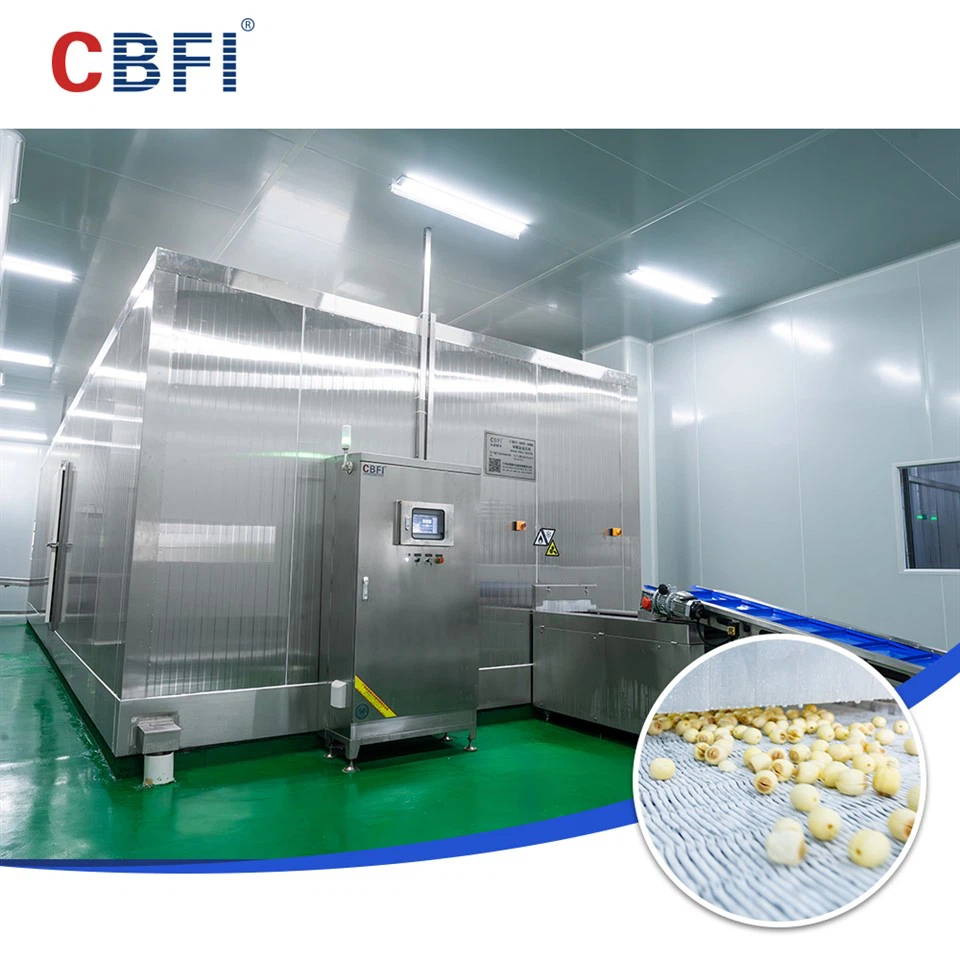 Congelador de doble espiral CBFI, que abre un nuevo capítulo de crecimiento de alta-eficiencia para las empresas de alimentos congelados