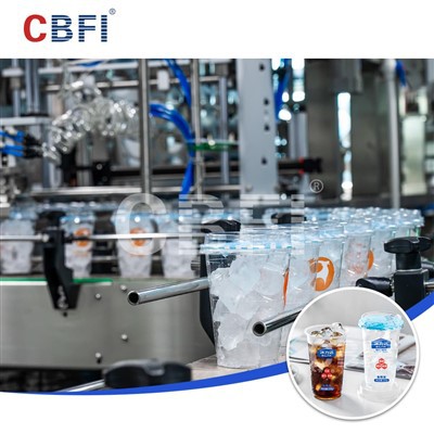 Línea de producción automatizada de vasos de hielo CBFI con capacidad para 10.000 tazas: remodelando el nuevo ecosistema de la cadena de suministro de hielo comestible
