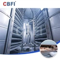 Congelador de doble espiral CBFI: experto en alta-eficiencia y gran-capacidad para la congelación continua de alimentos