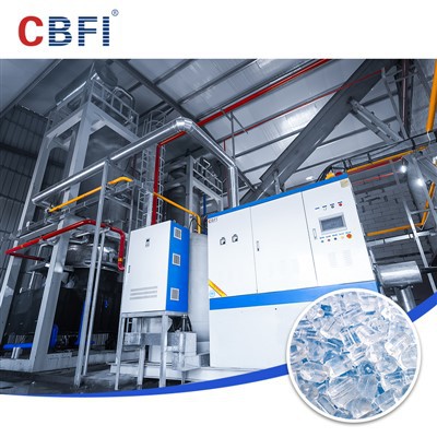 CBFI Tube Ice Machine Solución automatizada de hielo de pesca