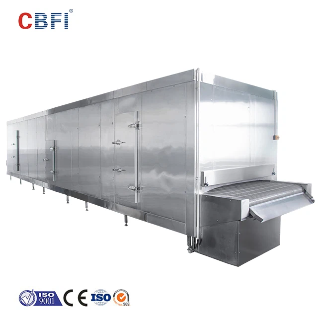 Congelador rápido Blast Tunnel para pesca